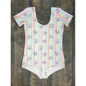 Wild Rich Kids Women’s Size 12 Short Sleeve Leotard Pastel Marie Aristocats!